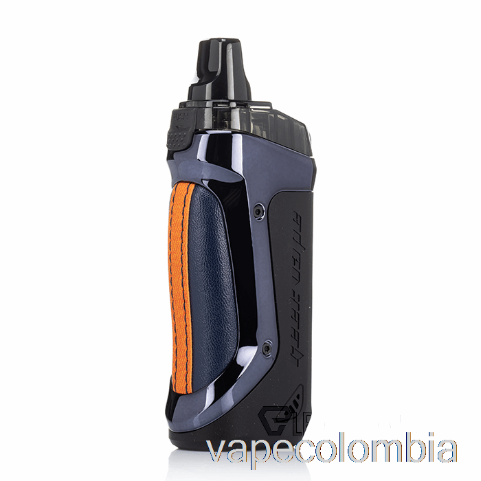 Vape Desechable Geek Vape Aegis Boost 40w Pod Mod Kit Edición De Lujo - Azul Marino